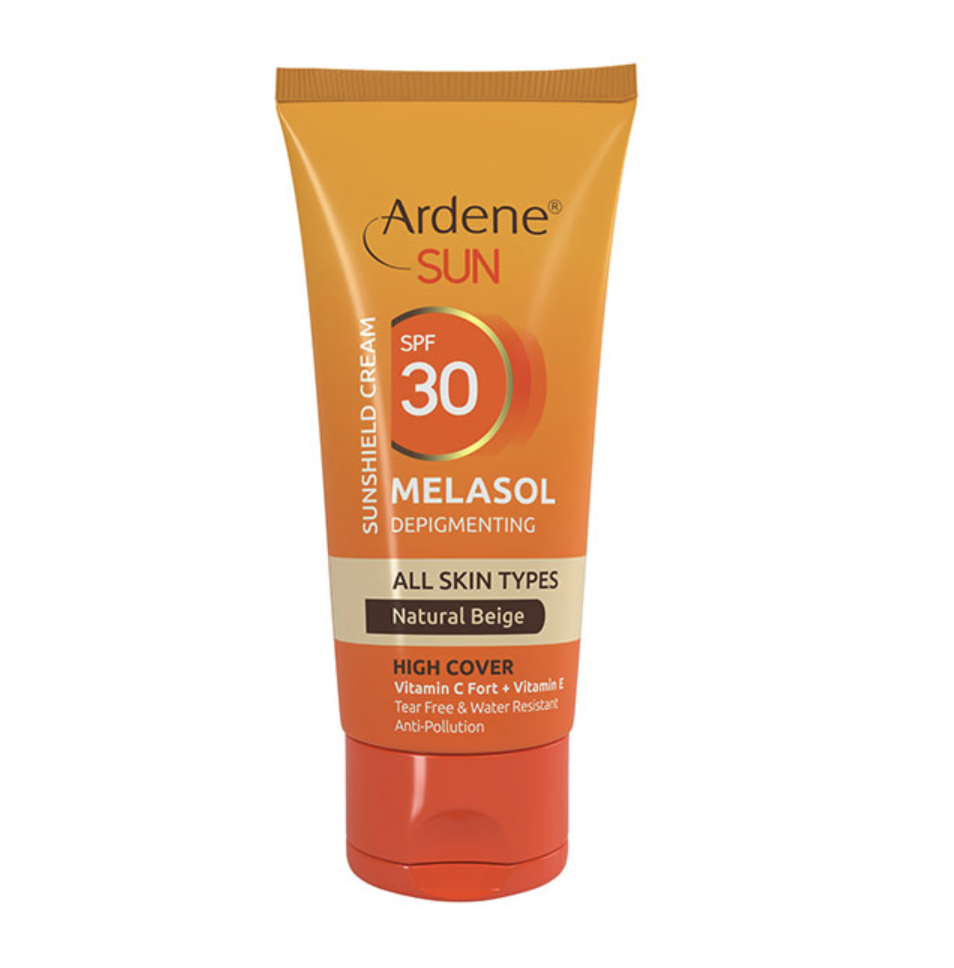 کرم ضد آفتاب ملاسول SPF30 ضد لک با پوشش بالا آردن سان