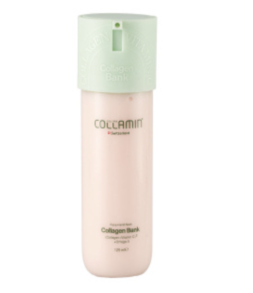 کرم کلاژن بانک کلامین حاوی امگا 3 و ویتامین C حجم 125 میلی لیتر Collamin Collagen Bank 125ml